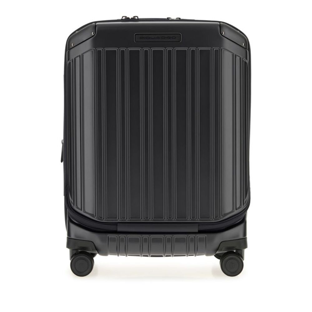Piquadro Men Trolley Cabin Front_ Middle Open 4 Ruote Polic_Esp